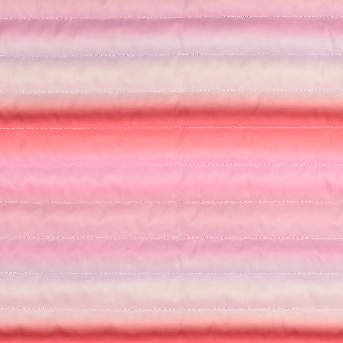 Steppstoff in Rosé/Pink/Lachs, Meterware im Detail