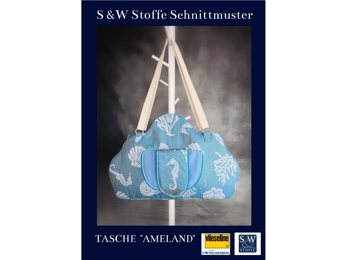 Schnittmuster Tasche Ameland by, Titelbild des Schnitts