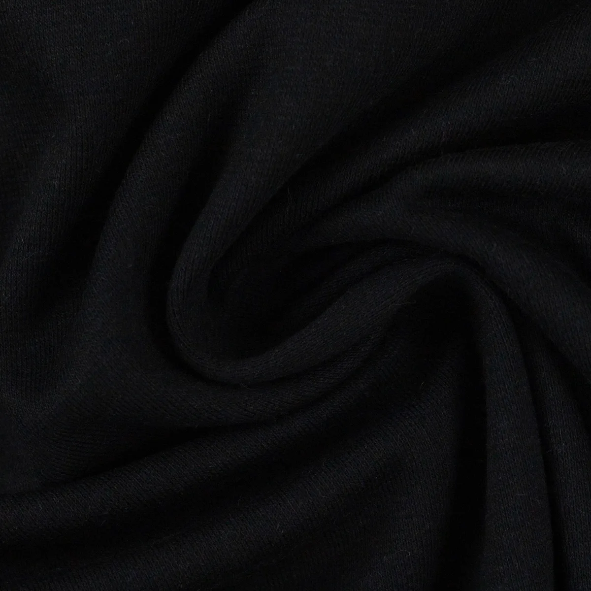 Baumwolljersey Schwarz Uni, Serie Vanessa von Swafing, Farbcode 299