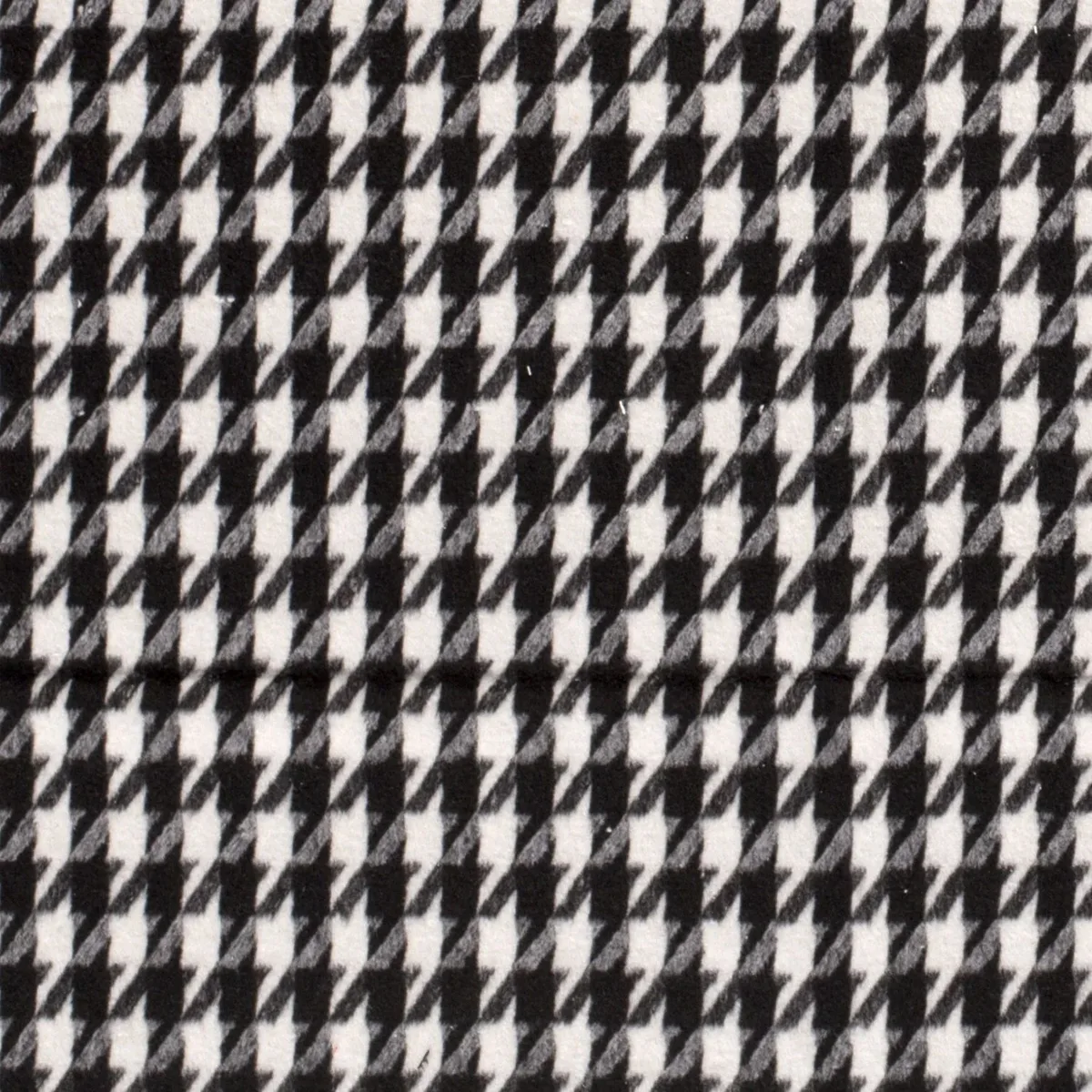 Wollwalk Walkloden in Schwarz/Weiß, Meterware im Detail