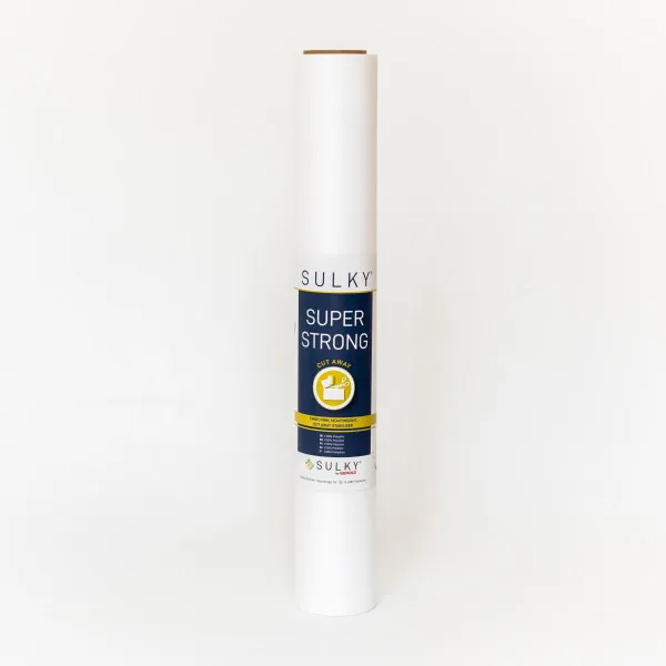 Sulky Super Strong Schneidevlies 50 cm × 25 m in Weiß