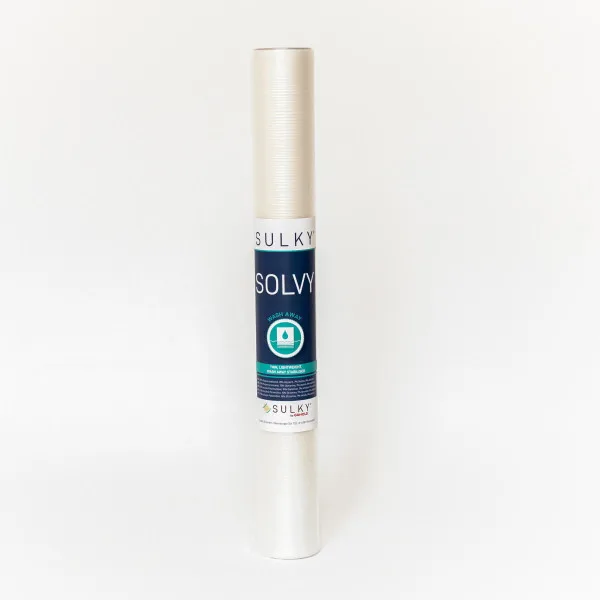 Sulky Solvy wasserlösliche Folie 50 cm × 10 m in Transparent