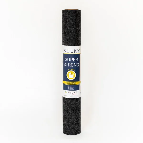 Sulky Super Strong Schneidevlies 50 cm × 25 m in Schwarz