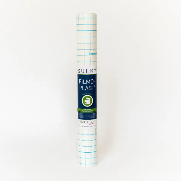 Sulky Filmoplast selbstklebendes Ausreißvlies 50 cm × 25 m in Weiß