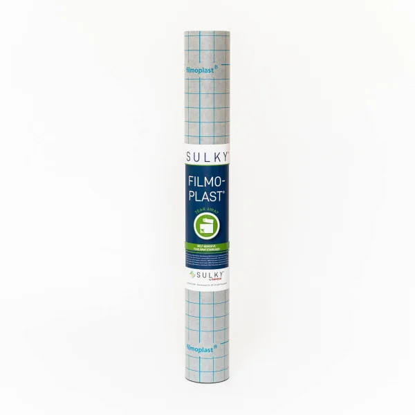 Sulky Filmoplast selbstklebendes Ausreißvlies 50 cm × 25 m in Schwarz