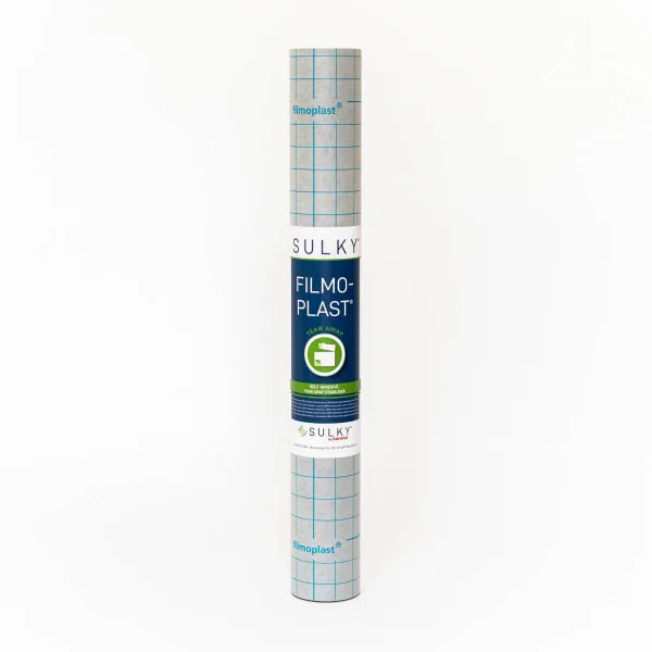 Sulky Filmoplast selbstklebendes Ausreißvlies 50 cm × 5 m in Schwarz