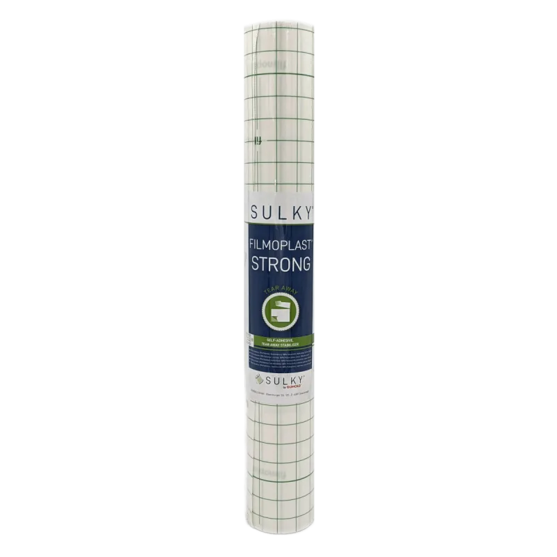 Sulky Filmoplast Strong selbstklebendes Ausreißvlies 50 cm × 25 m in Weiß