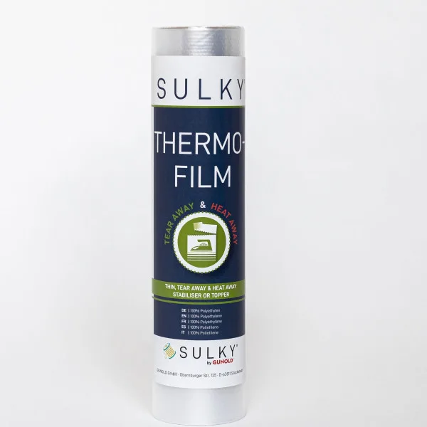 Sulky Thermofilm hitzelösliche Folie 25 cm × 10 m in Transparent