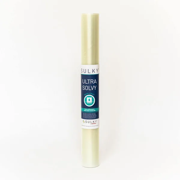 Sulky Ultra Solvy wasserlösliche Folie 50 cm × 25 m in Transparent