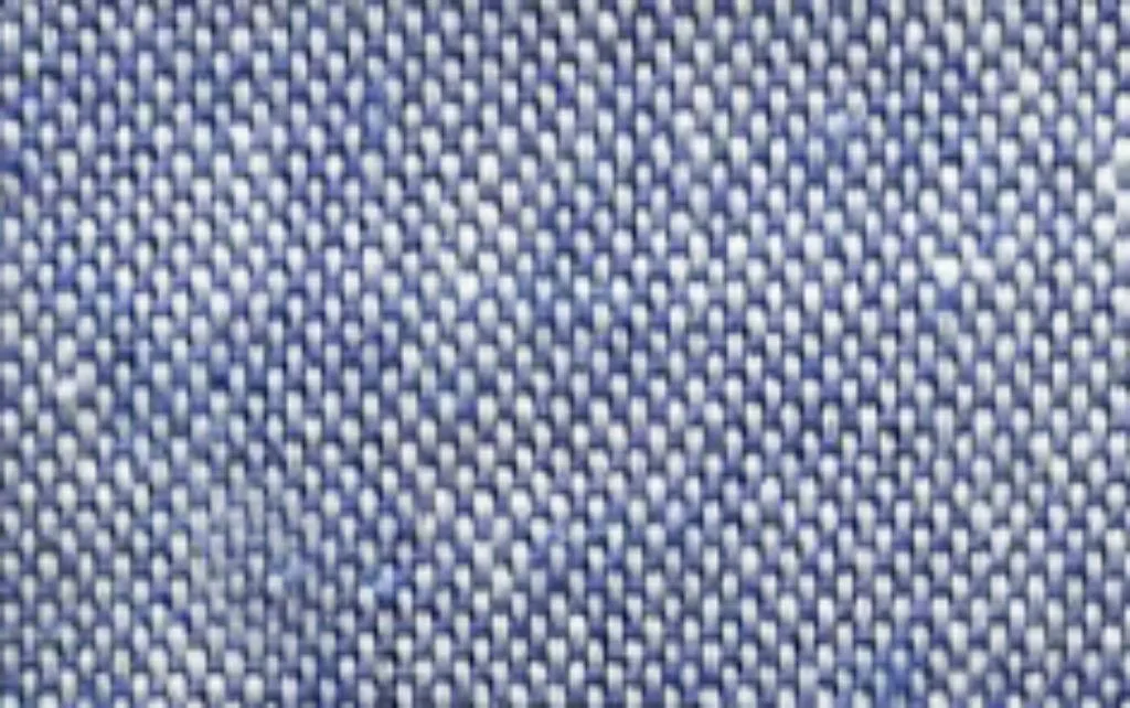 Canvas in Royalblau/Natur, Meterware im Detail