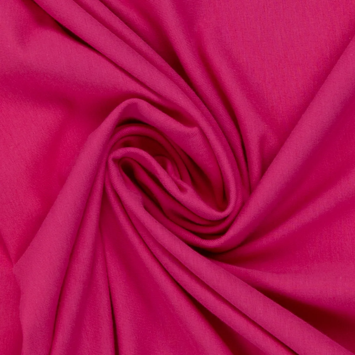 Baumwolljersey in Pink, Meterware im Detail