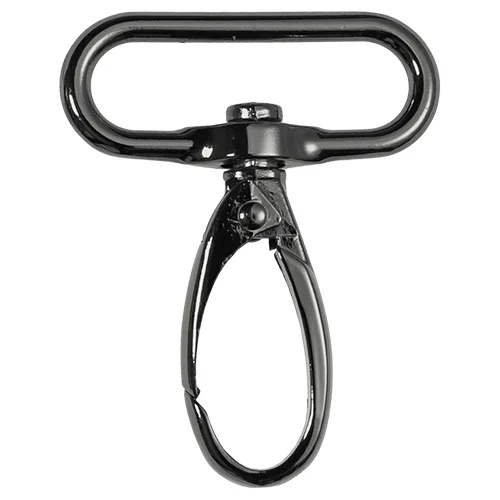 Metall-Karabiner, Nahaufnahme im Sortiment der Stoffkönigin