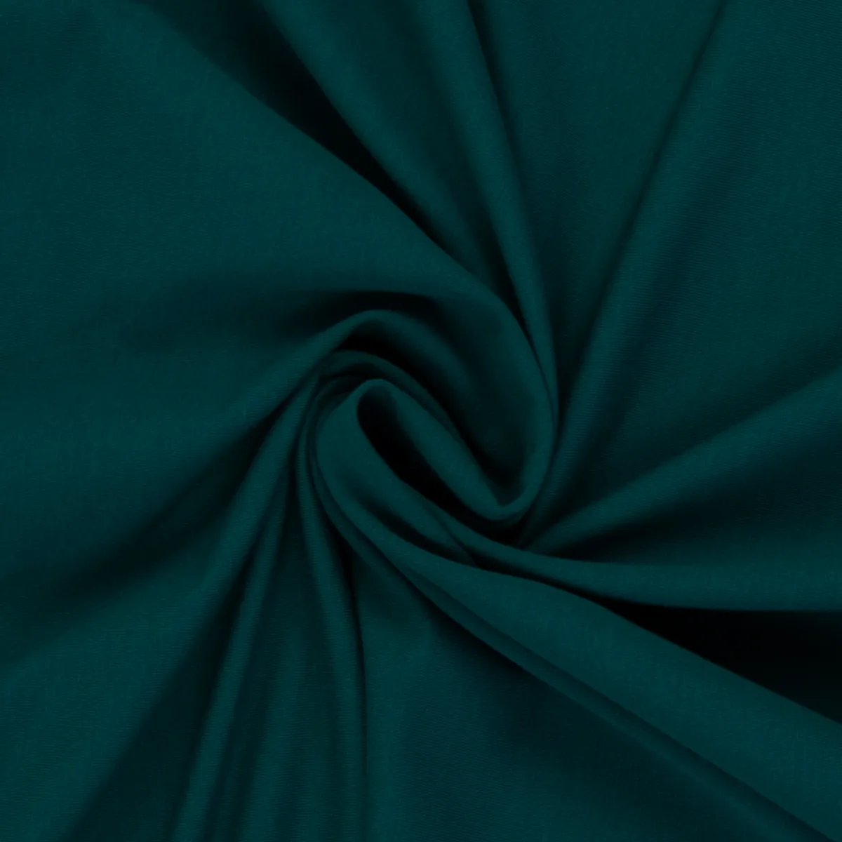 Baumwolljersey Vanessa uni in Petrol 749, gedeckter blaugrüner Ton, mittelschwere Maschenware