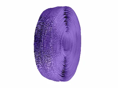 Reißverschluss als Meterware in Lila, spiralförmig, mit 3 mm Spiralbreite