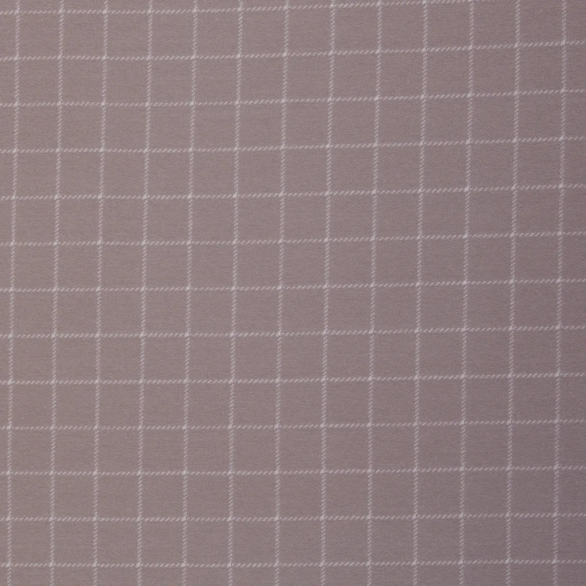 Jacquard Gobelin Karo in Flieder, Meterware im Detail
