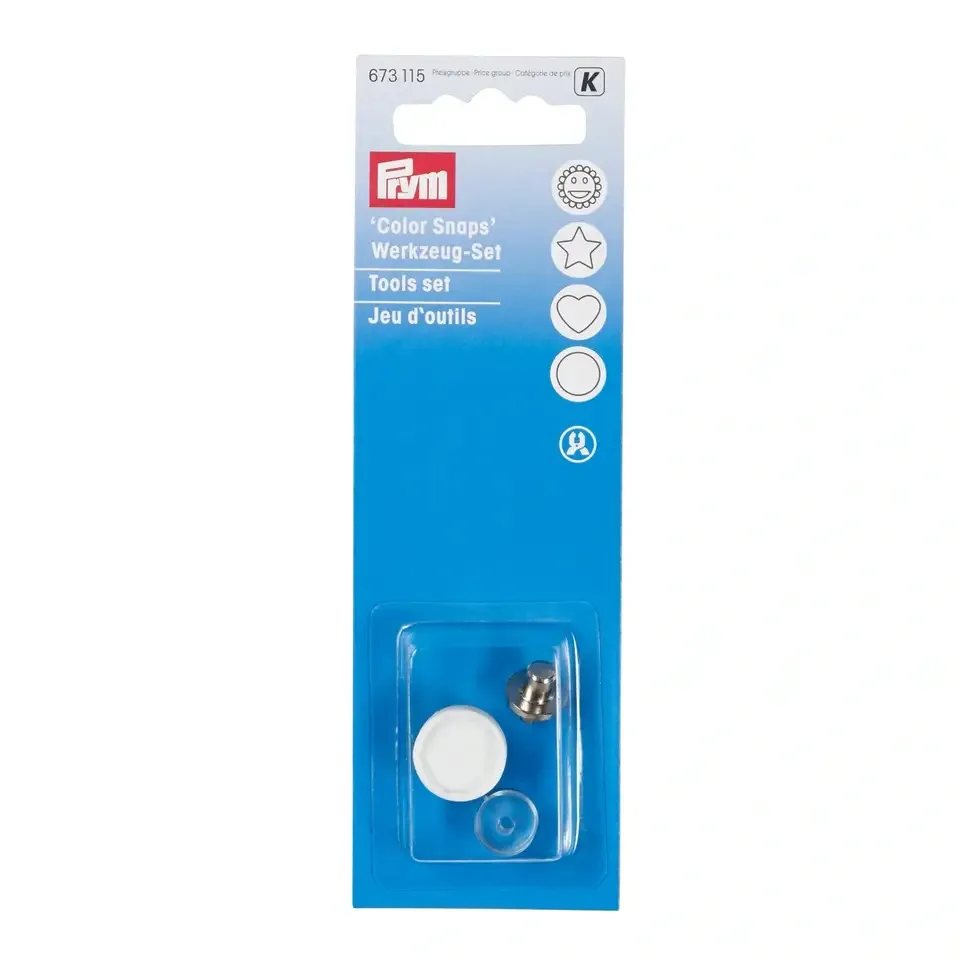 Prym Color Snaps Werkzeug-Set für Variozange in Bunt
