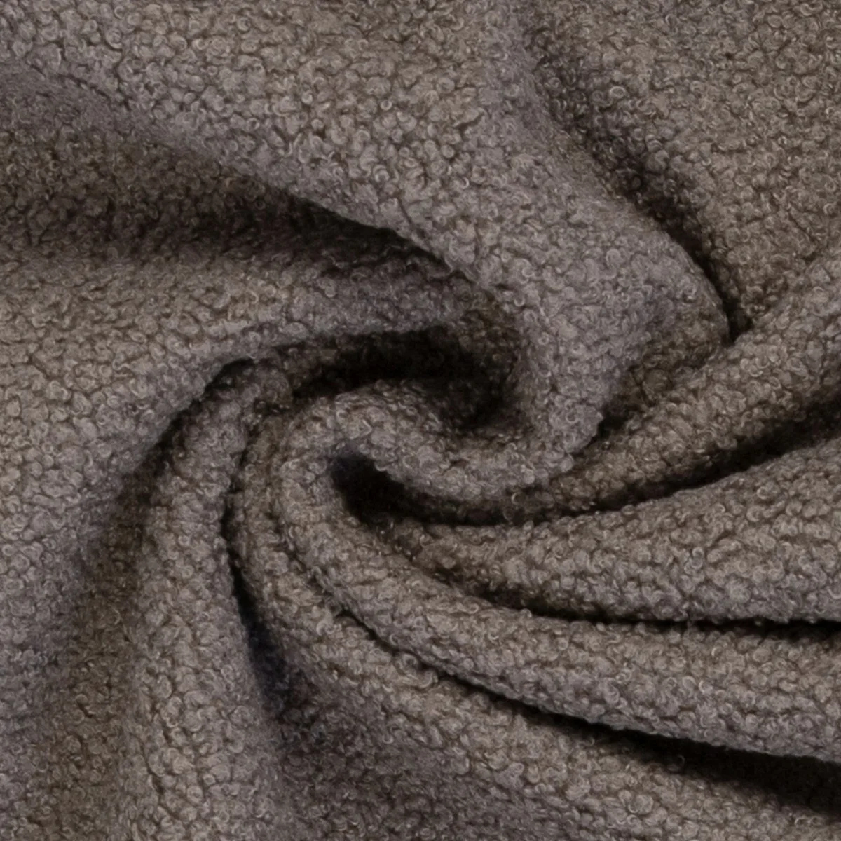 Plüsch Teddy Minky in Taupe, Meterware im Detail