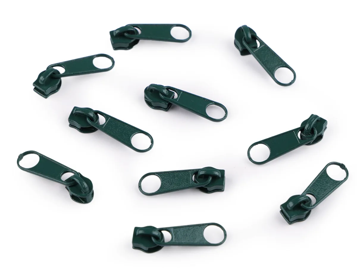 Zipper Schieber für spiralförmige Reißverschlüsse, 3 mm Spiralbreite