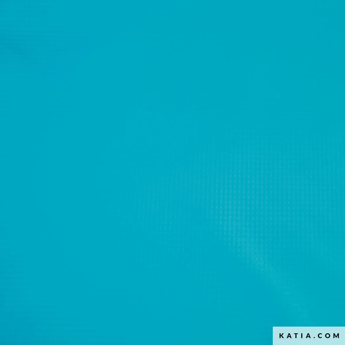 Polyester-Webware in Türkis, Meterware im Detail
