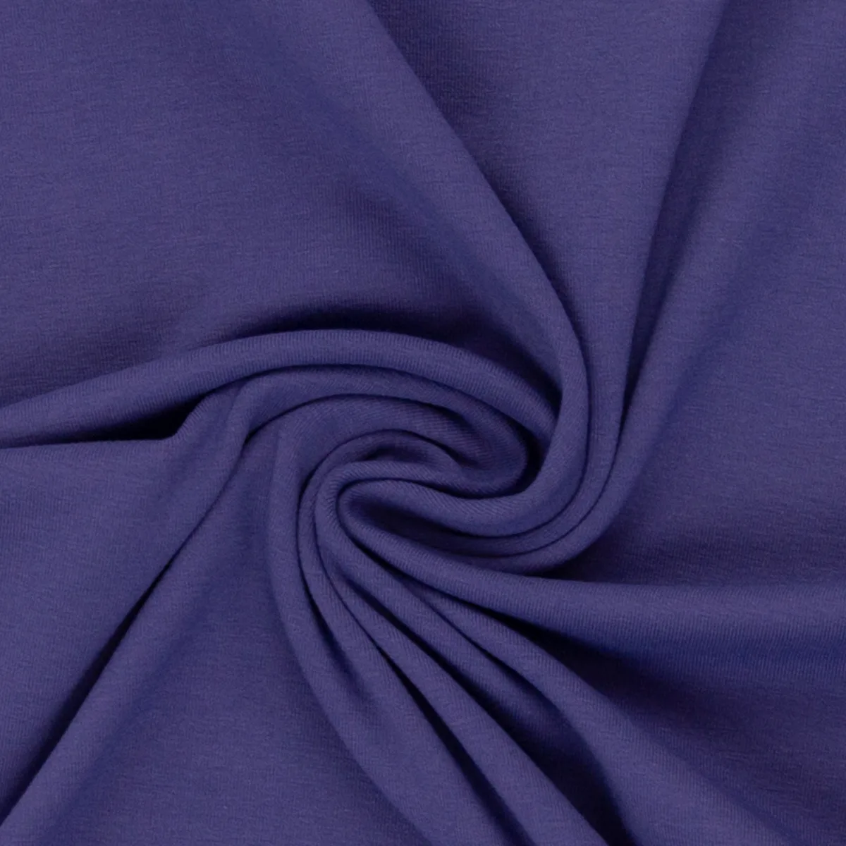 Baumwolljersey Uni Violett 648 der Serie Vanessa, Nahaufnahme