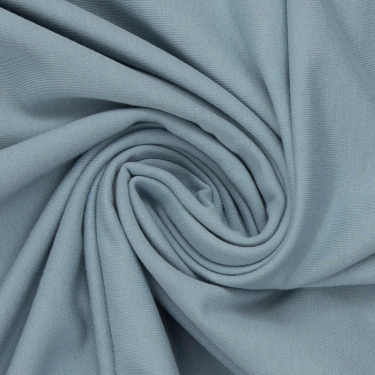 Hellblauer Baumwolljersey der Serie Vanessa, Farbcode 252, in weichem Faltenwurf