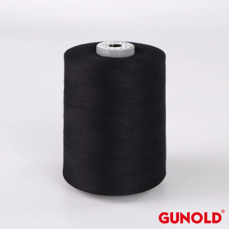 Großspule Gunold Bobby Syn Untergarn in Schwarz