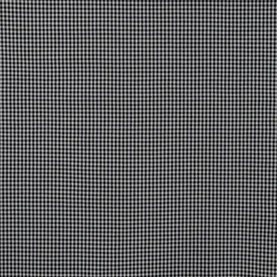 Polyester-Webware Karo in Schwarz/Weiß, Meterware im Detail