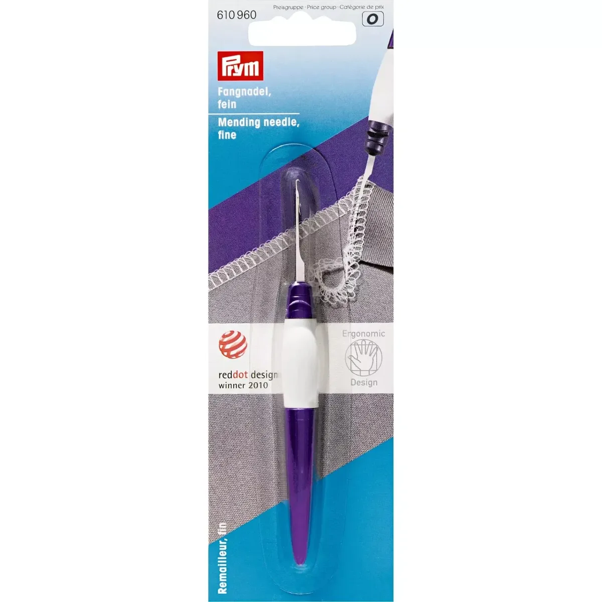 Prym Fangnadel - Ergonomisches Design für Komfort in Violett
