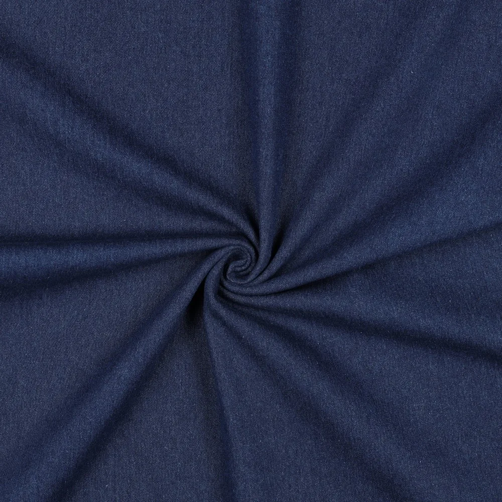 Jeans Denim in Indigoblau, Meterware im Detail