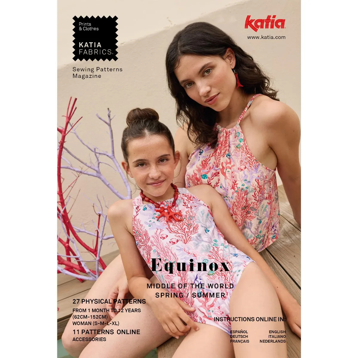 Katia Schnittmuster Magazin Equinox, Titelbild des Schnitts