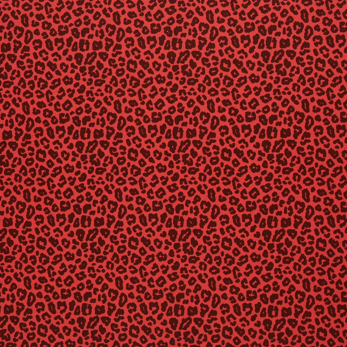 Baumwollwebware Popeline Leo in Koralle/Burgundy, Meterware im Detail
