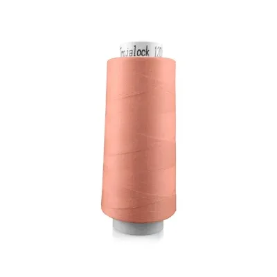 Spule Trojalock Overlockgarn in Lachs, Farbcode 71843
