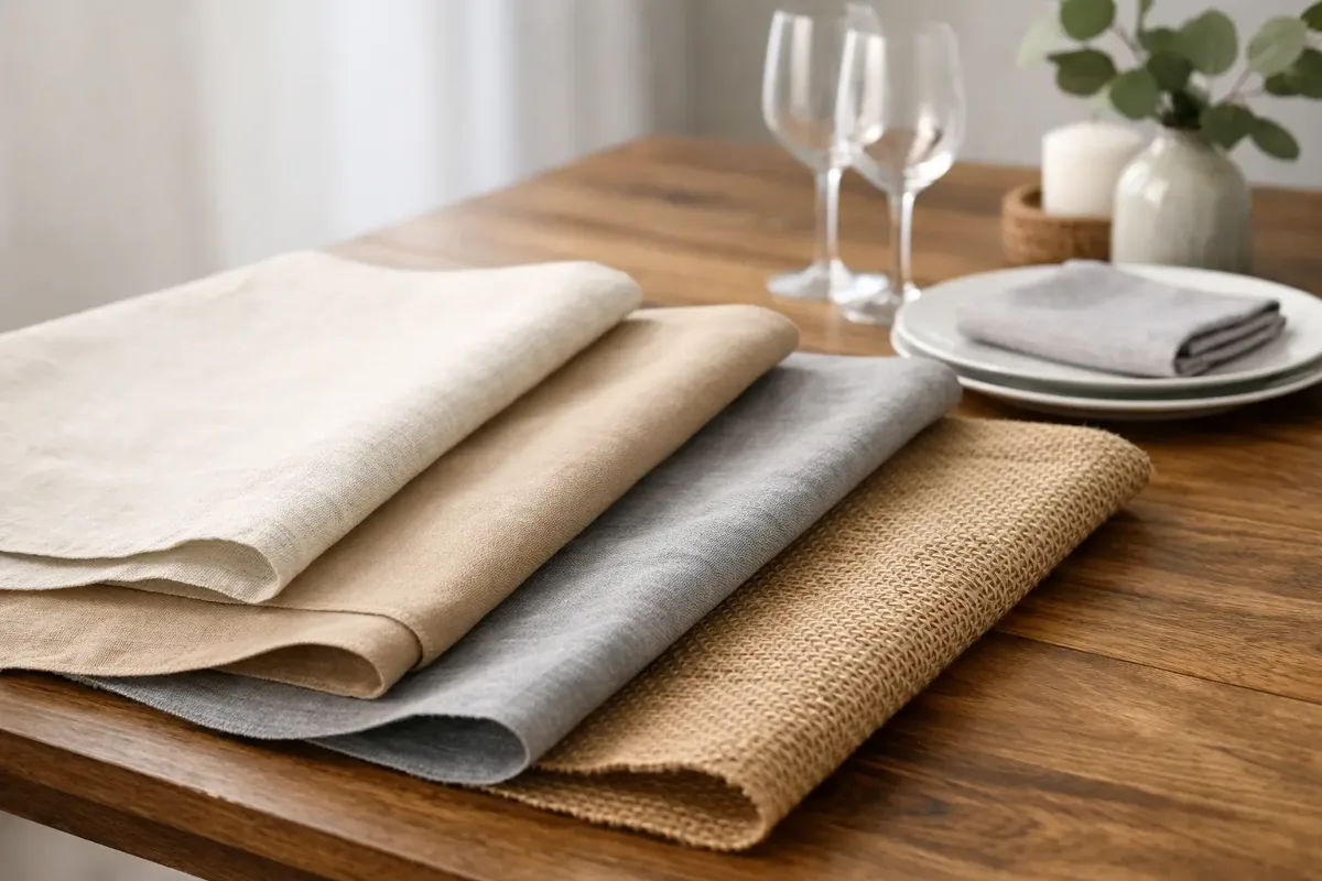Which fabric really works for a table runner?