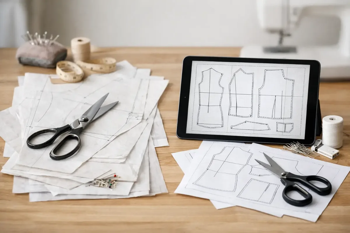 Paper or PDF Sewing Patterns: Which Suits You?