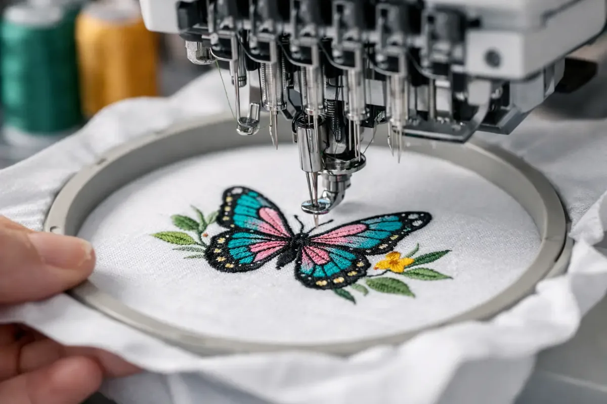 How to Stitch Embroidery Designs Cleanly on Fabric