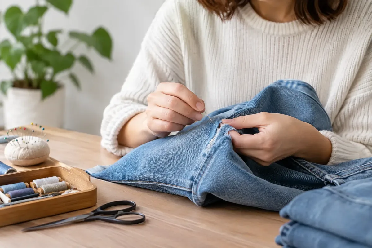 Wie repariere ich Kleidung? Praktische Tipps