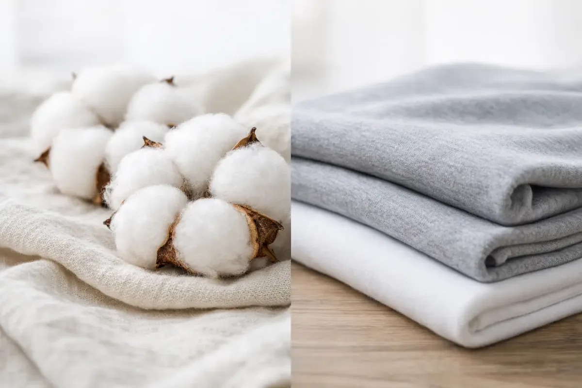 Baumwolle oder Jersey - was passt besser?