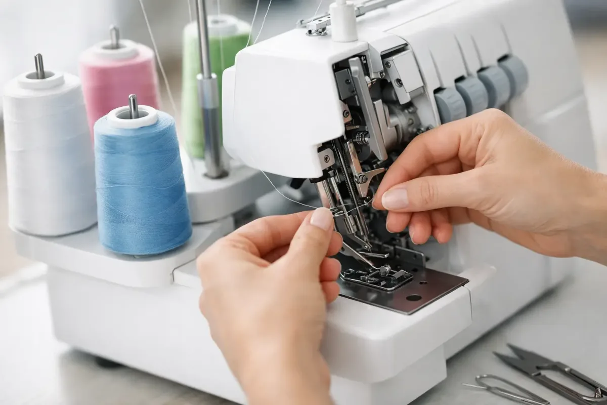 Threading your overlocker correctly made easy