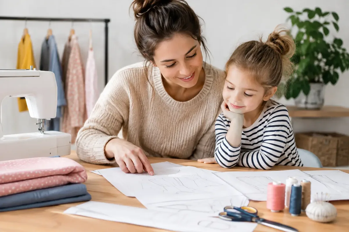 Kinder Schnittmuster für Anfänger richtig wählen