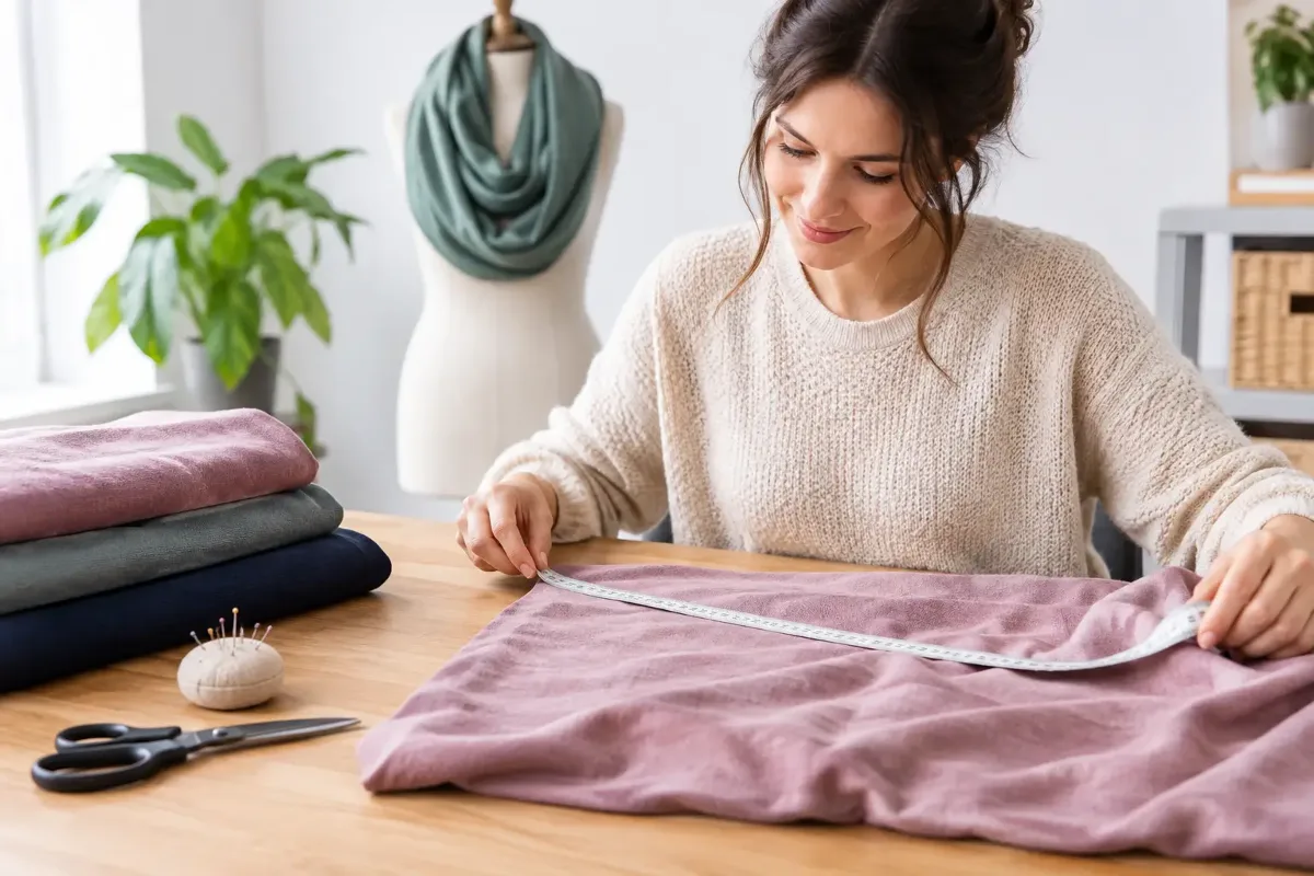 How Much Fabric for a Snood? Getting the Calculation Right