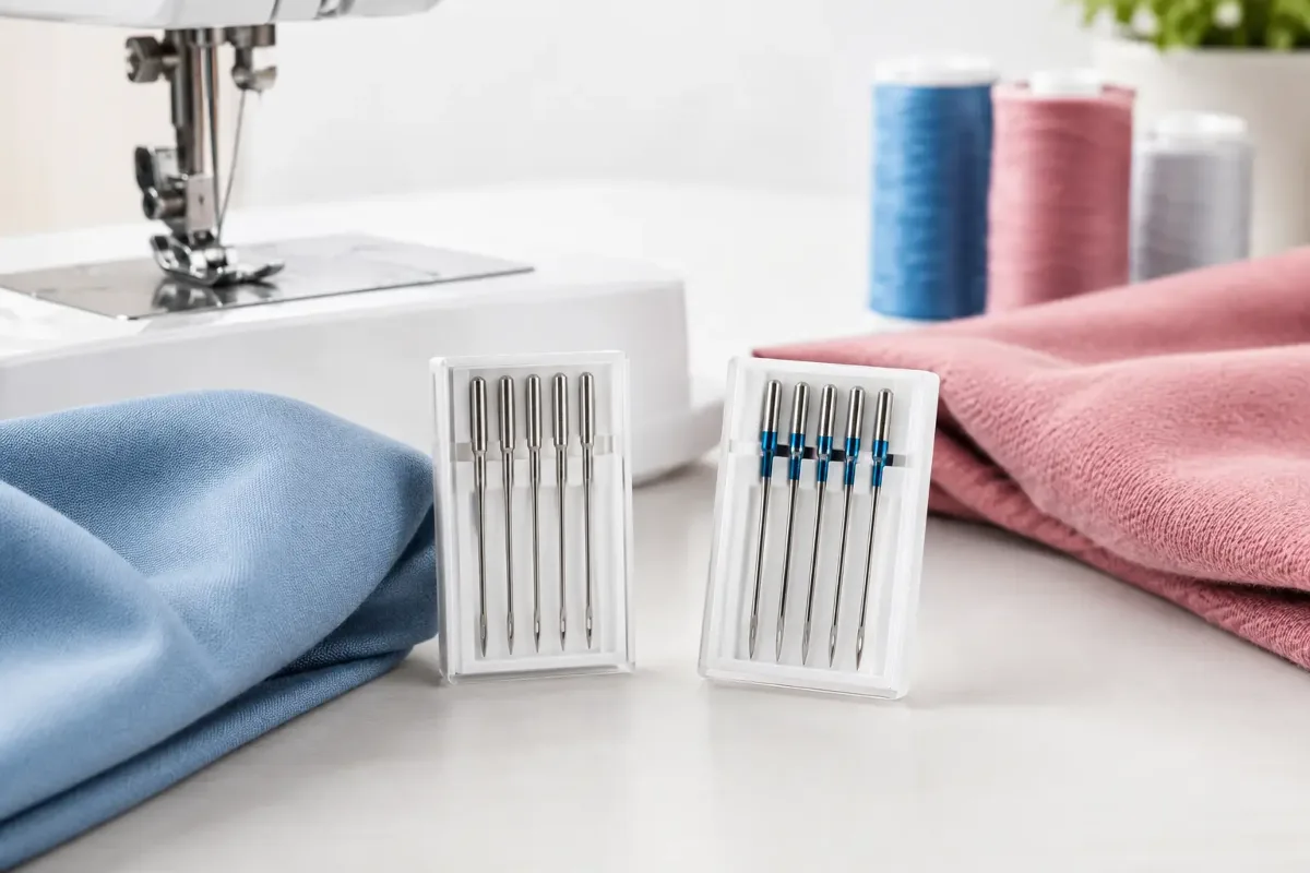 Sewing machine needle or jersey needle: which one is right?